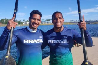 Dupla baiana da canoagem conquista vaga para o Brasil nos Jogos de Paris 2024