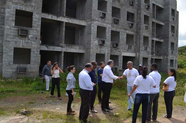 Justiça realiza  vistoria no residencial Vila Verde