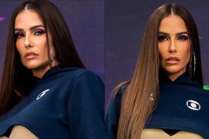 Deborah Secco deixa seios escaparem em microtop e escandaliza de minissaia: "Lacrou"