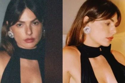 Que fartura! Isis Valverde enlouquece fãs com seios saltando de decote profundo: "Maravilhosa" - Reprodução/Marco