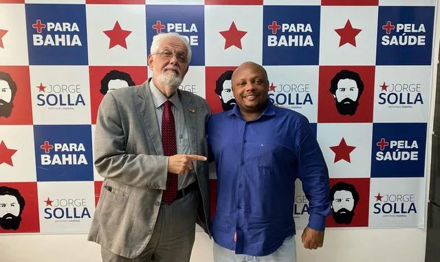 Jorge Solla (PT) Reforça Apoio a Doutor Roberto Santos na Liderança do PT em Madre de Deus