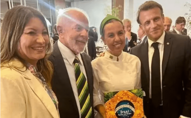 Almoço da Quinta-Feira Santa de Lula e Macron teve pratos típicos da Bahia