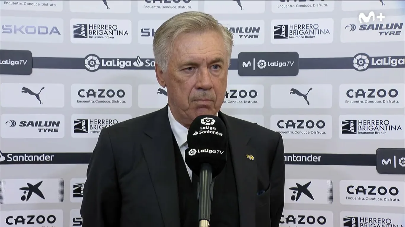 Carlo Ancelotti pede tolerância zero contra o racismo no Campeonato Espanhol