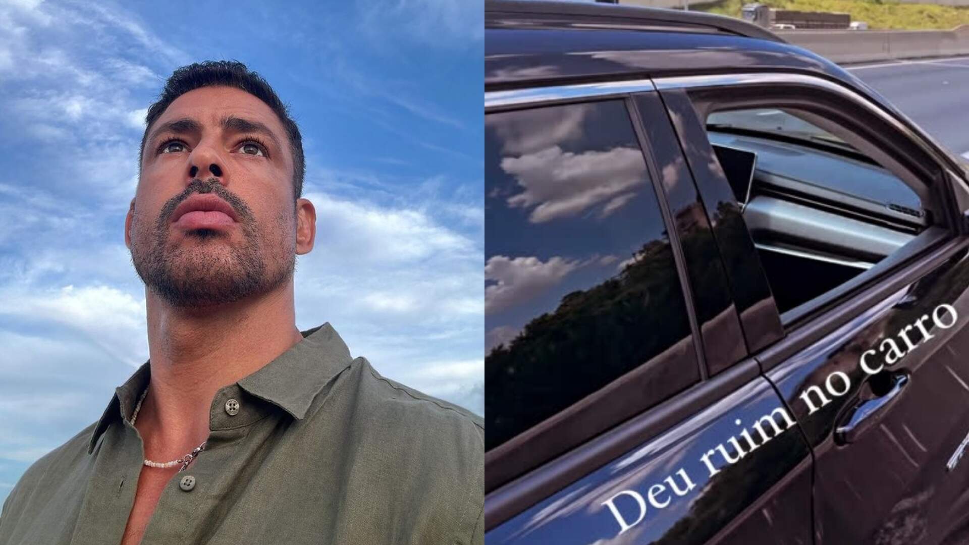 Cauã Reymond passa apuros com o carro e é socorrido por dois homens no meio da estrada! - Metropolitana FM