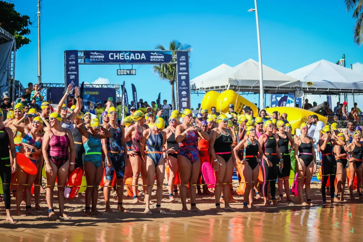 Aniversário de Salvador terá provas do Circuito OceanMan de natação de mar aberto