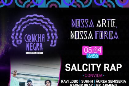 Show SALCITY RAP une artistas da cena rap de Salvador na Concha Negra