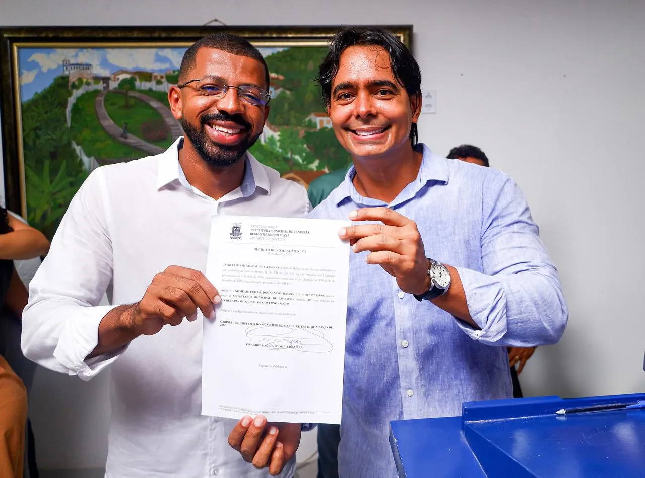 Pré-Candidato a Prefeito de Candeias, Eriton Ramos Assume Nova Pasta na Gestão Municipal