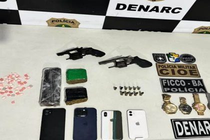 FICCO Bahia e SE encontram líder de facção que usava três residências para escapar das Forças de Segurança