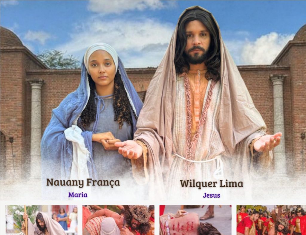 Jovens católicos realizam encenação da Paixão de Cristo nesta sexta-feira em Madre de Deus