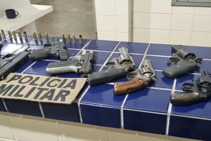 Balanço: operação ‘Força Total’ apreende mais de 430 armas na Bahia