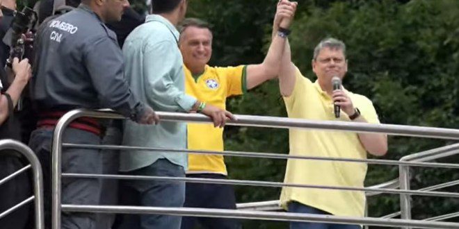 PL e Bolsonaro querem Tarcísio no partido após ato na Paulista