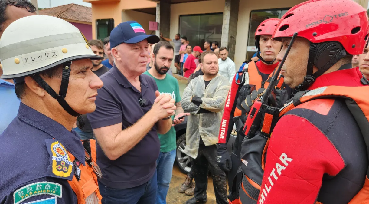 Renato Casagrande decreta Situação de Emergência após chuvas no Espírito Santo