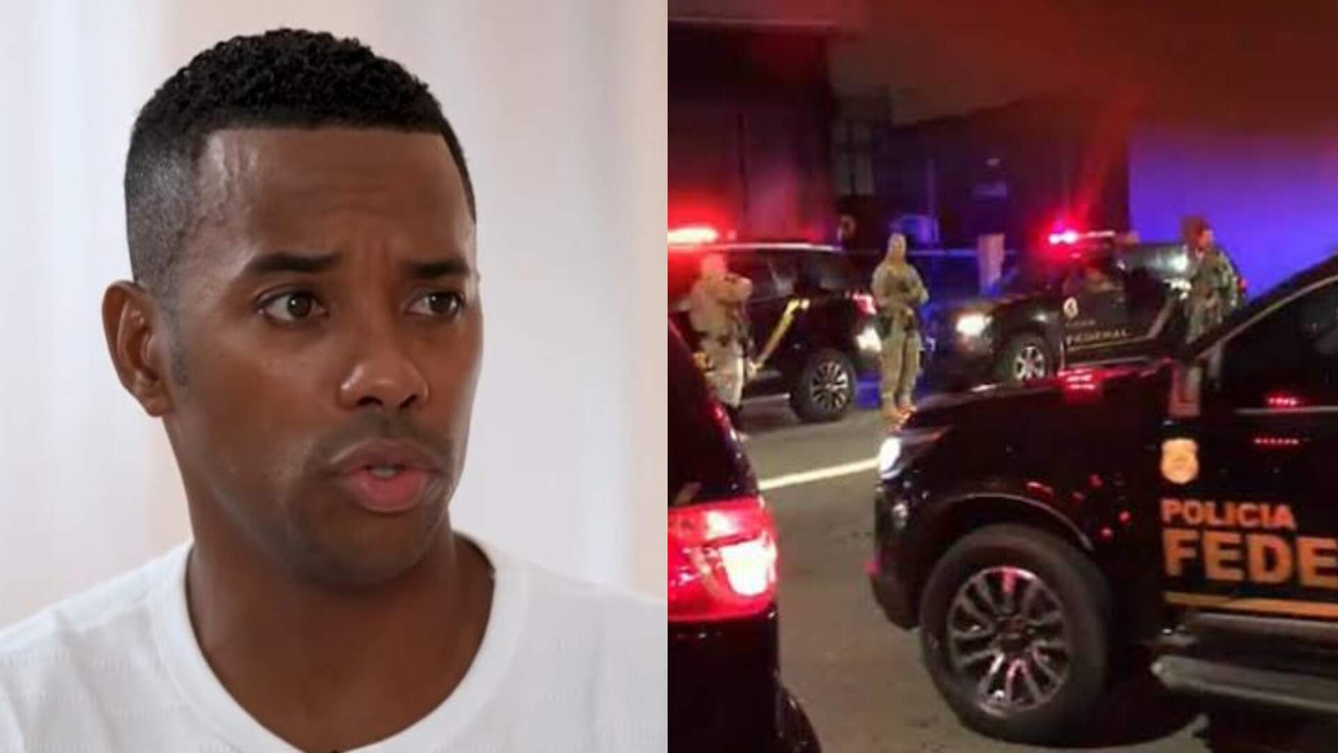 Robinho preso em Santos após decisão do STJ, deve passar noite na PF.