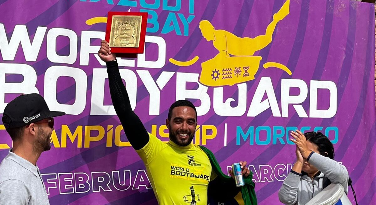 Prefeitura de Salvador apoia campeão de etapa do Mundial de Bodyboarding Pro
