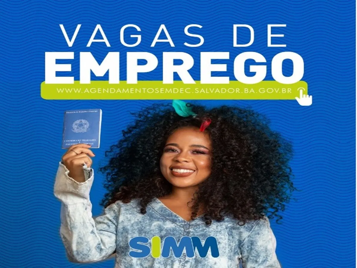COM E SEM EXPERIÊNCIA! SIMM divulga 56 vagas para segunda-feira 04.03.24