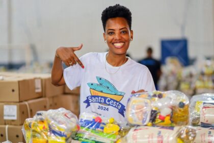 Famílias candeenses recebem Santa Cesta pelo 7º ano consecutivo
