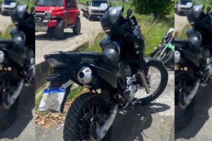 Homens presos por suspeita de roubo de moto em São Cristóvão