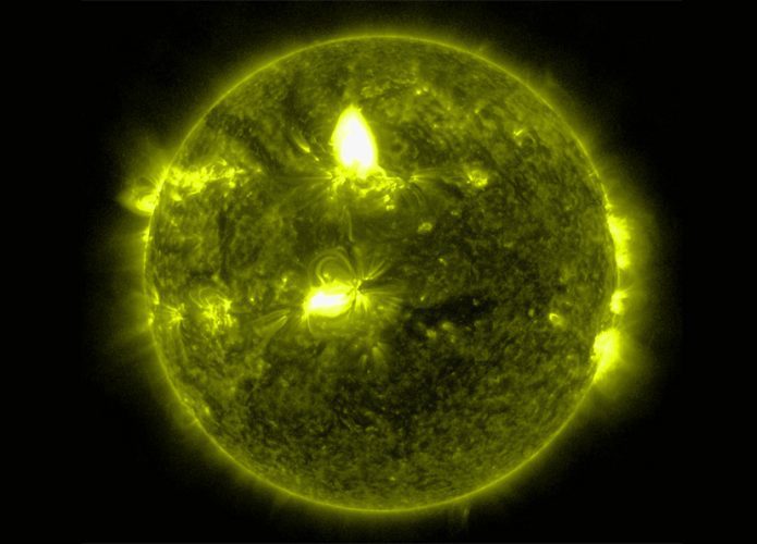 Sol explode e pode causar tempestade geomagnética forte na Terra