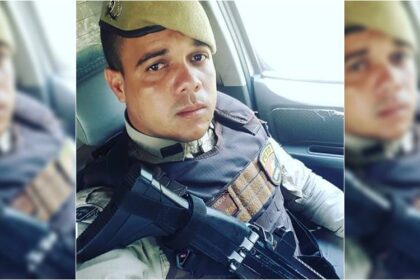 Policial militar detido escapa antes de cumprimento de mandado de prisão.