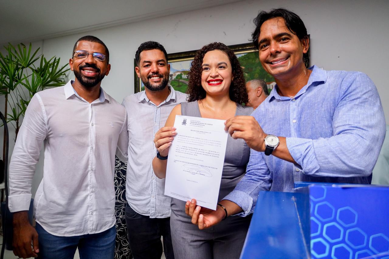 Novo Quadro de Secretários é Anunciado pelo Prefeito de Candeias