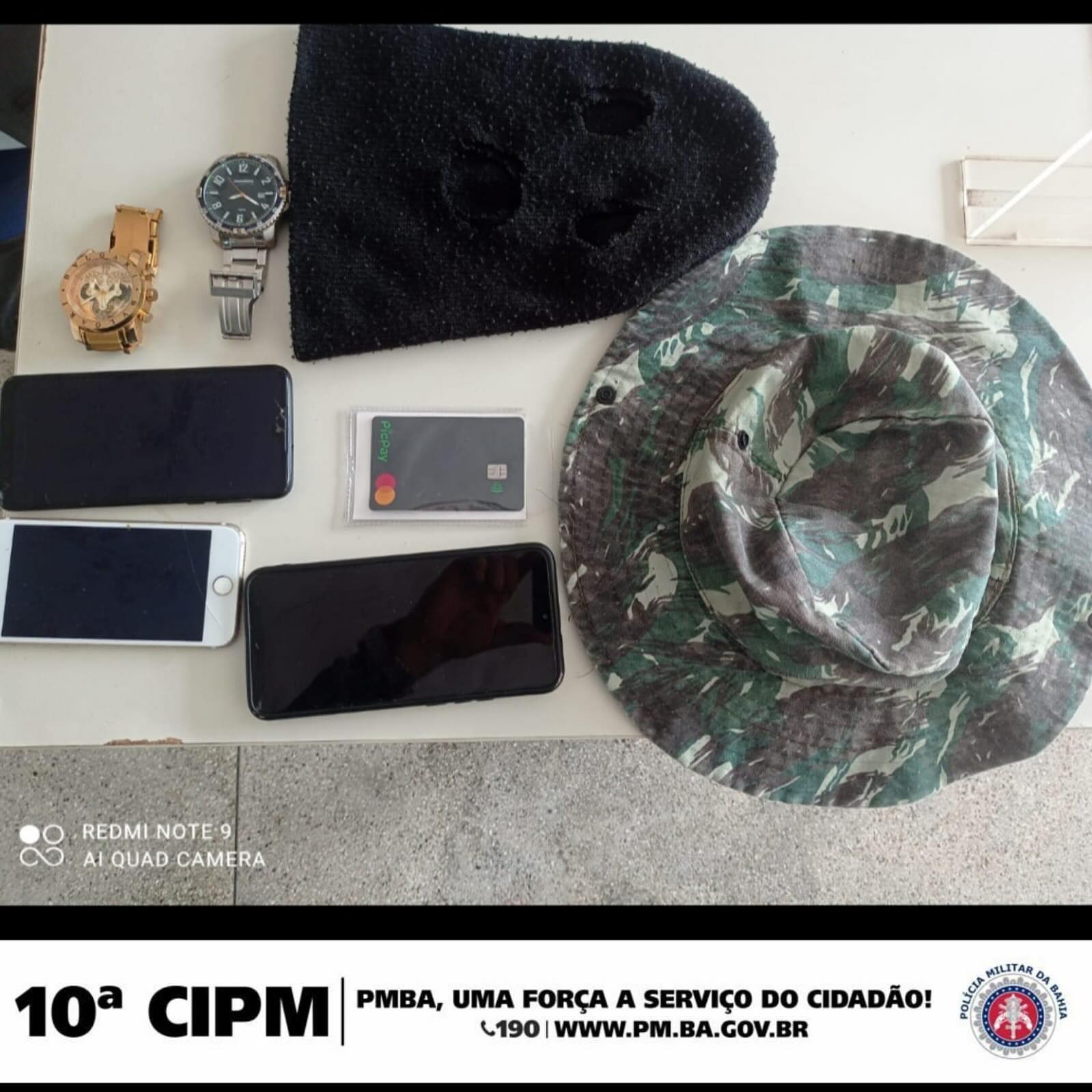 PMBA prende assaltantes em flagrante durante Operação Amanhecer Seguro