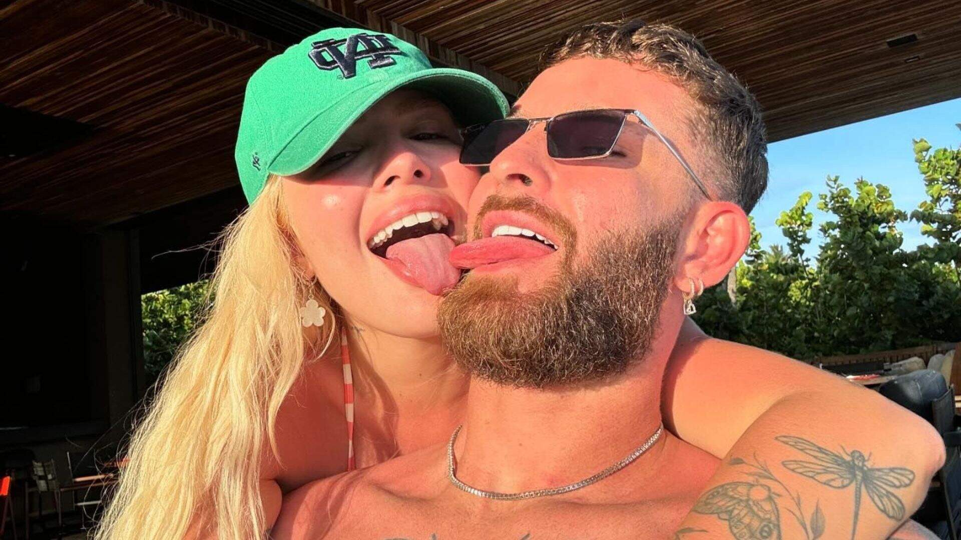 Karoline Lima lembra pedido de namoro de Leo Pereira: "Estava agoniada"