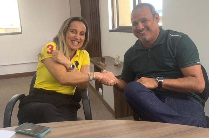 Alana Freire apoia pré-candidatura de Adriano Almeida em Lauro de Freitas