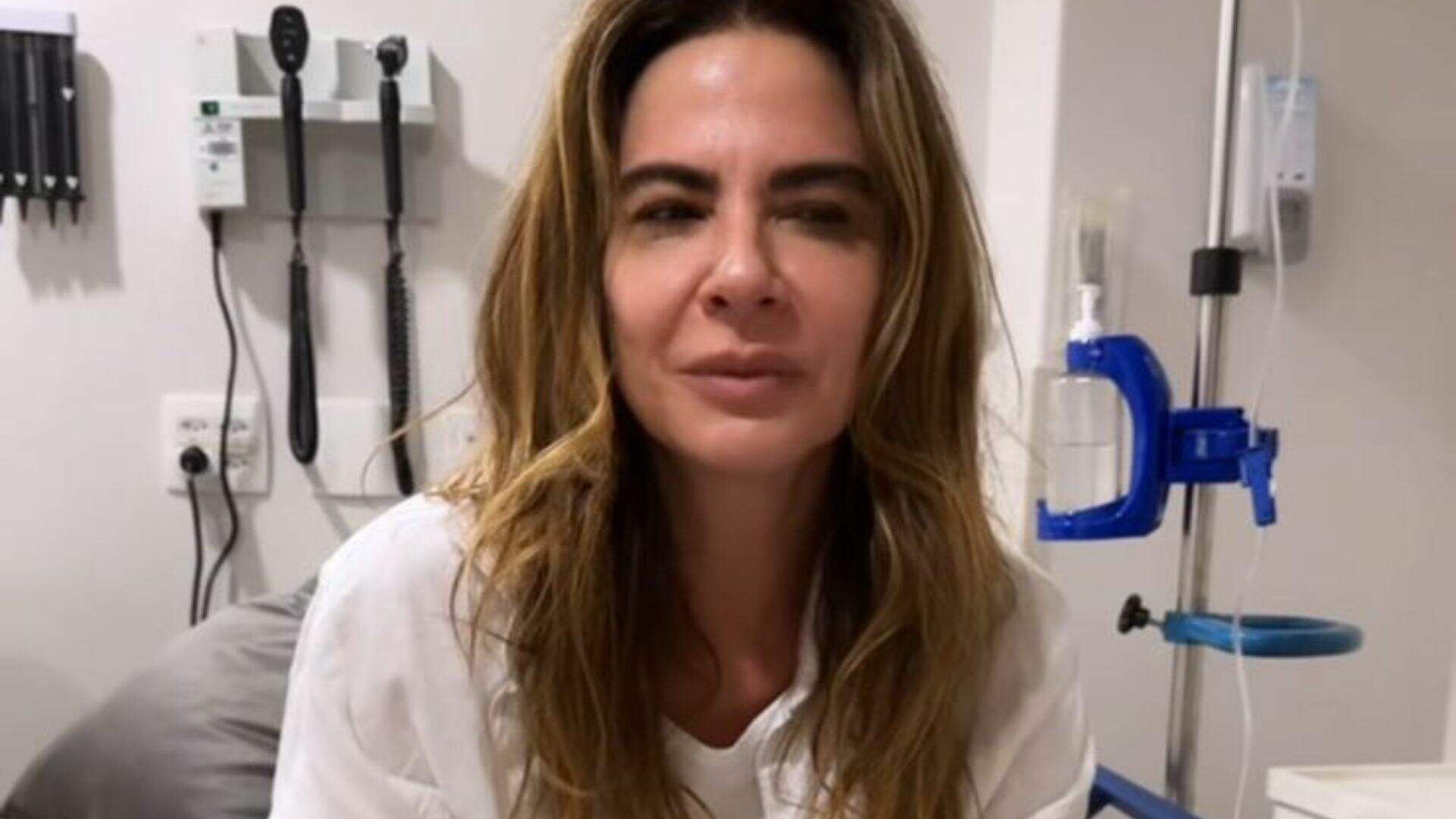 Atualização de Luciana Gimenez sobre pneumonia hospitalizada