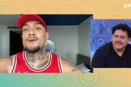 BBB 24: MC Binn acolhe Lucas Henrique após sua eliminação, amizade verdadeira!