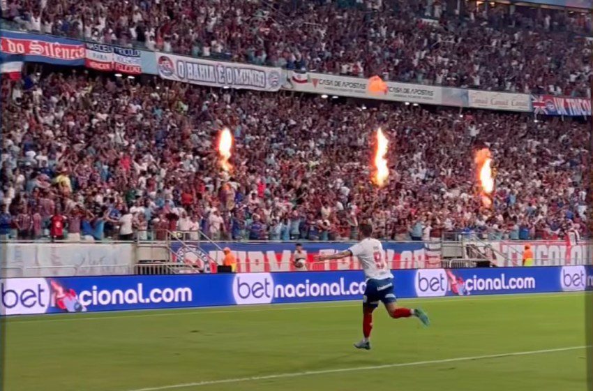 Com golaço de Everaldo, Bahia vence o Grêmio na Arena Fonte Nova