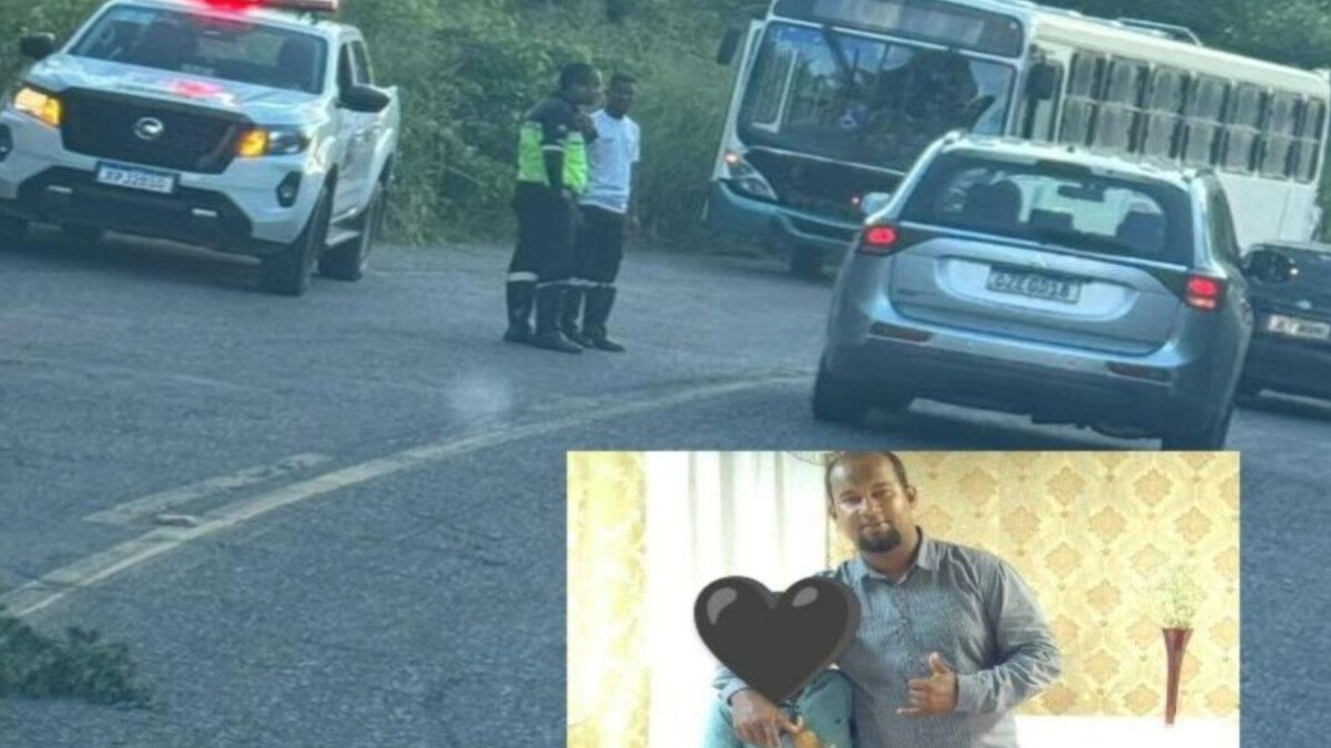 Homem morre atropelado após cair de moto em São Fco Conde.