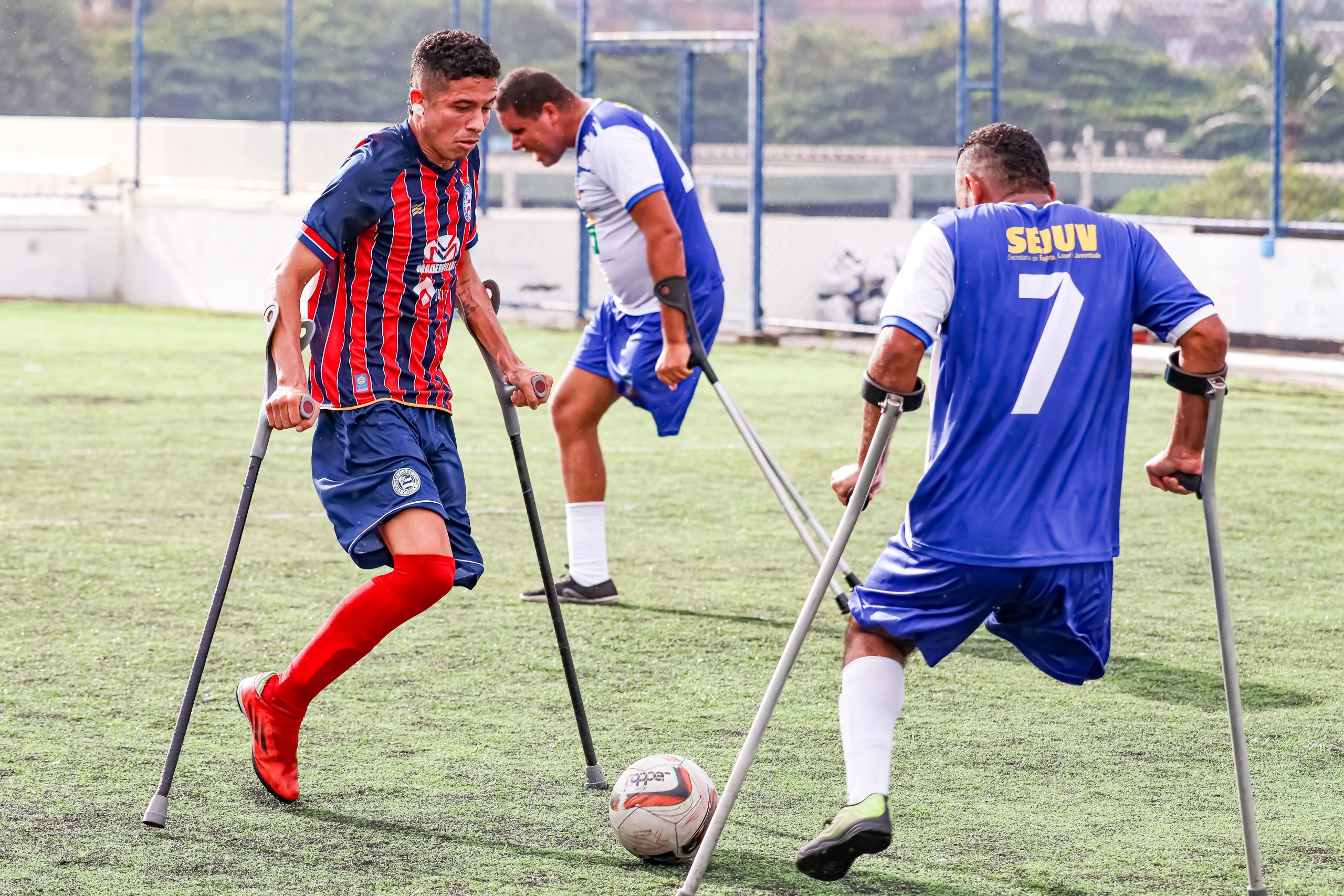 Superação de Futebol de Amputados: Quatro equipes baianas se enfrentam neste fim de semana