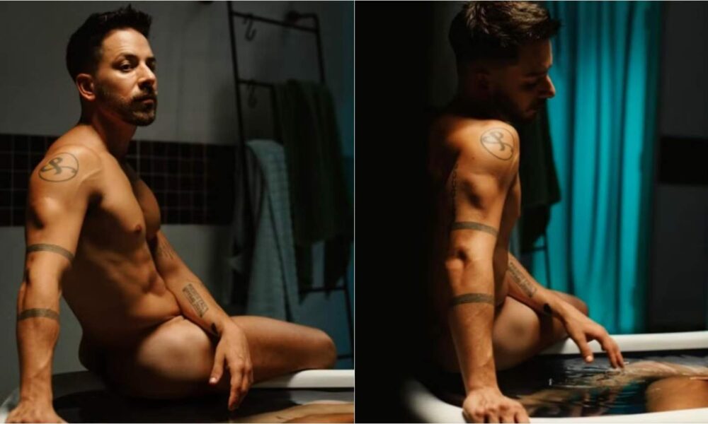 Junior Lima posta foto nu nas redes sociais e deleta postagem