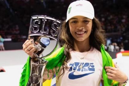 Skatista Rayssa Leal é campeã da etapa de San Diego da SLS nos Estados Unidos
