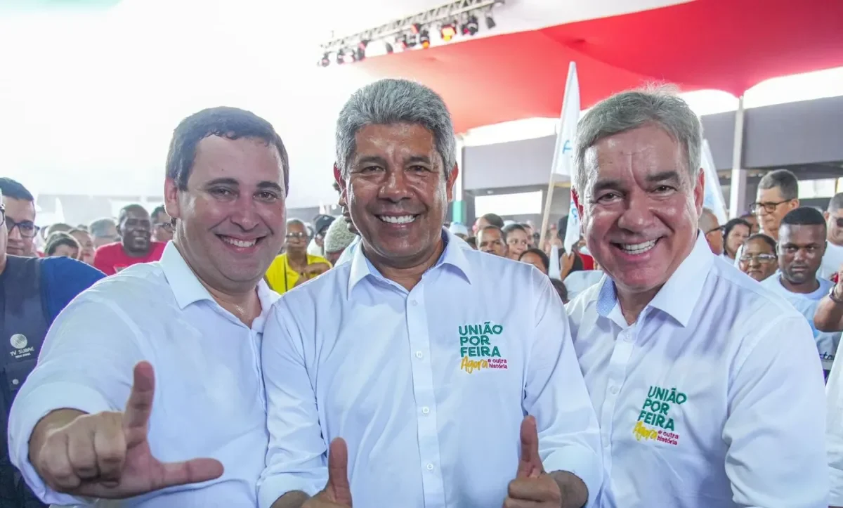 Ao lado de Jerônimo, Zé Neto lança pré-candidatura para prefeitura de Feira de Santana