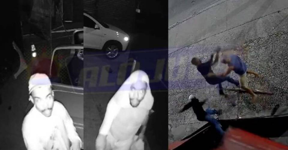 Dono de loja enfrenta suspeitos em luta; assista