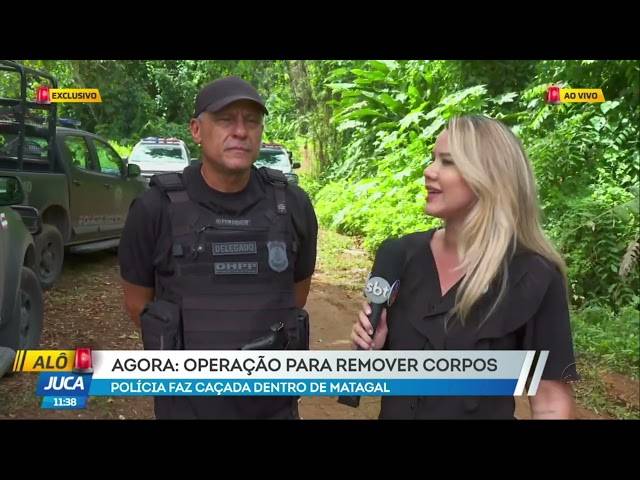 Polícia realiza mega operação para retirar corpos no Parque São Bartolomeu
