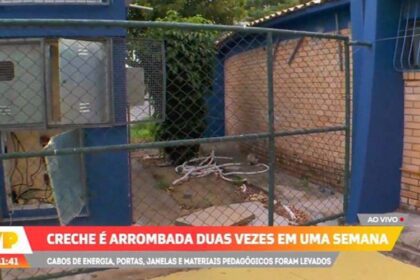 Creche é alvo frequente de arrombamentos: 20 ocorrências registradas