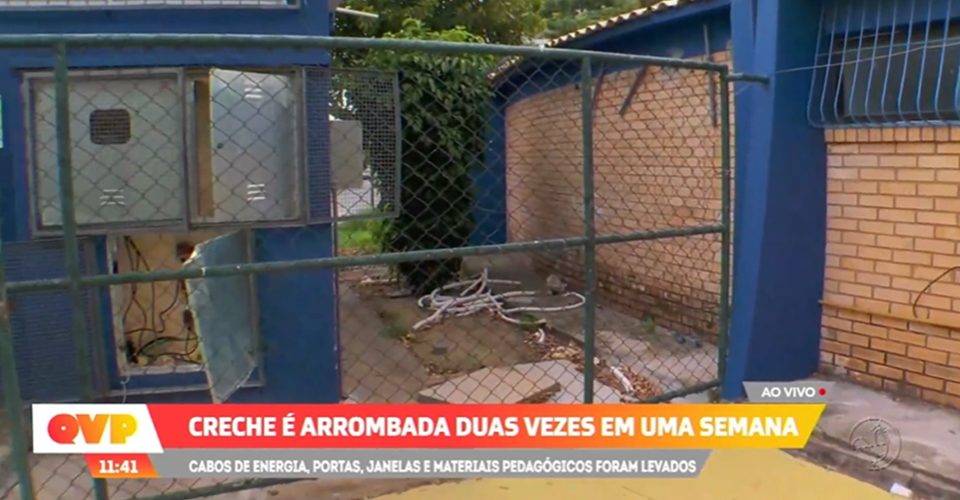 Creche é alvo frequente de arrombamentos: 20 ocorrências registradas