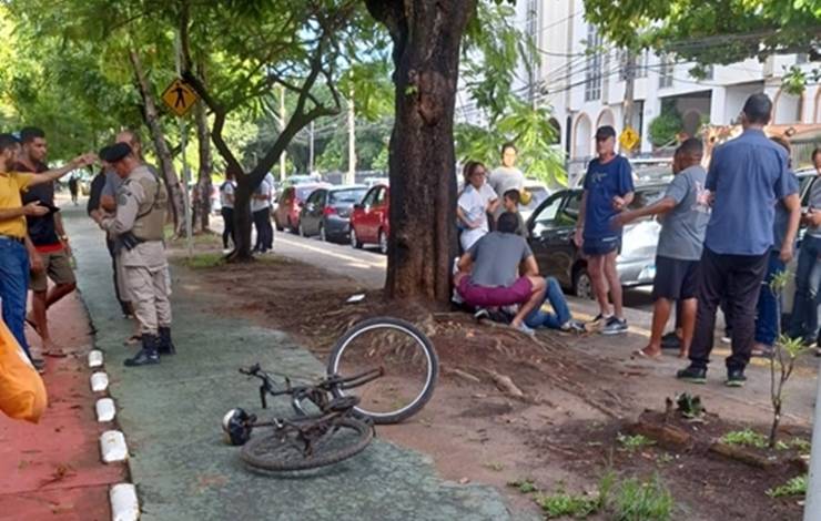 Ciclista esfaqueado em tentativa de assalto na Pituba