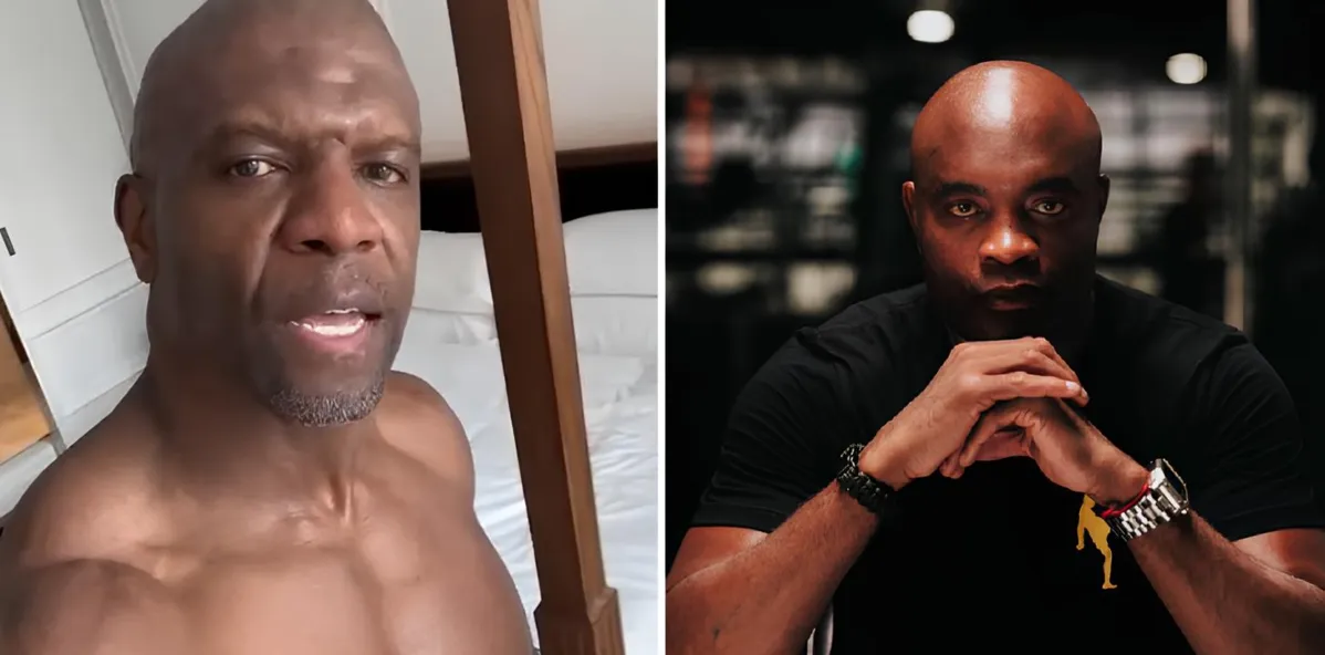 "Pai do Chris", ator Terry Crews desafia Anderson Silva para luta