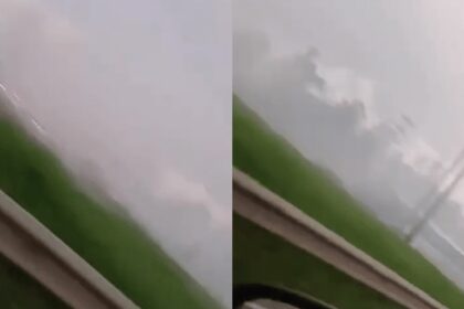 Caminhão incendeia perto do Polo Industrial de Camaçari