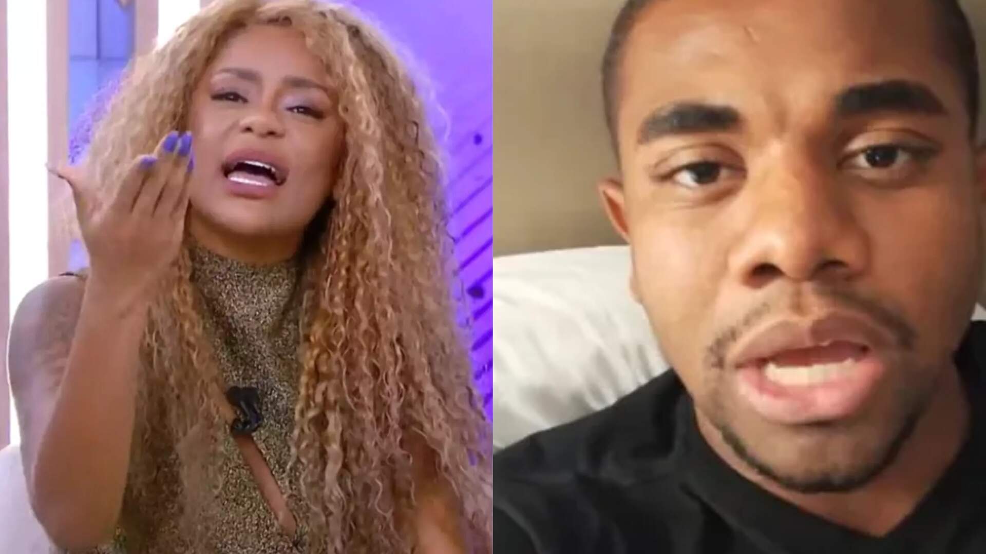 Cariúcha manda recado para Davi ao vivo e se irrita com atitudes do ex-BBB: Nem tudo é racismo