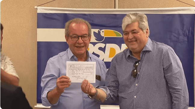 Datena é confirmado pelo PSDB como candidato a prefeito de São Paulo