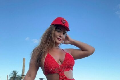 Geisy Arruda causa euforia ao sensualizar nas redes sociais