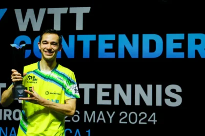 Hugo Calderano conquista etapa do Río do Circuito Mundial de Tenis de Mesa