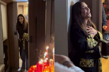 Ivete Sangalo recebe festa de aniversário surpresa antes de show!