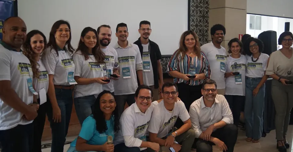 Executivos de 50 empresas em evento em colégios públicos de Salvador nesta quinta (23)