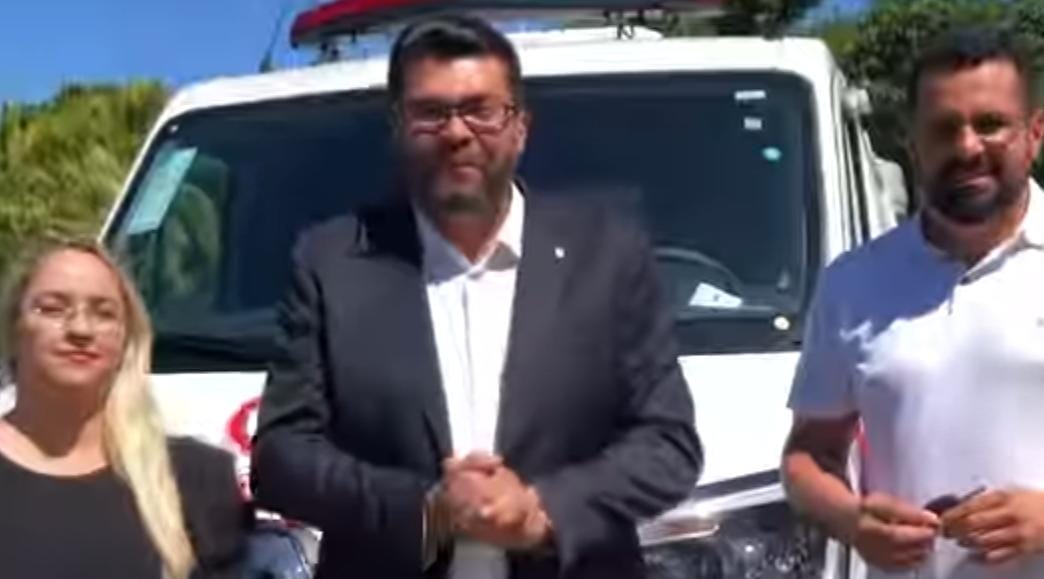 Marcinho Oliveira entrega ambulância para Prefeitura de Várzea Nova