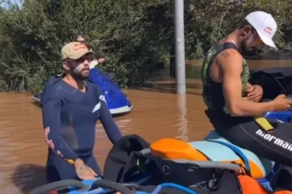 Surfistas denunciam ameaças de facções durante resgates no RS